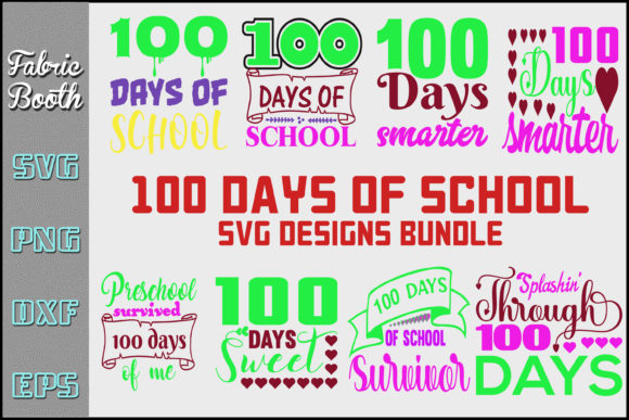 Graphics for Crafts: 100 Days SVG Bundle