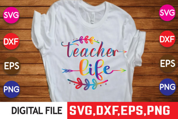 Teacher Life SVG Bundle: Graphics for Crafts